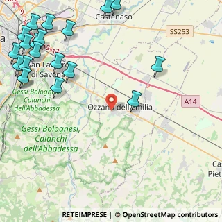 Mappa Via E. Mattei, 40064 Ozzano dell'Emilia BO, Italia (6.7805)