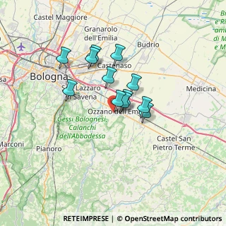 Mappa Via E. Mattei, 40064 Ozzano dell'Emilia BO, Italia (5.0325)