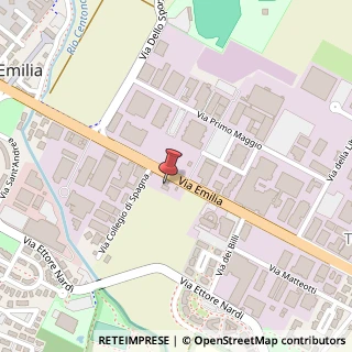 Mappa Via Emilia, 340/A, 40064 Ozzano dell'Emilia, Bologna (Emilia Romagna)