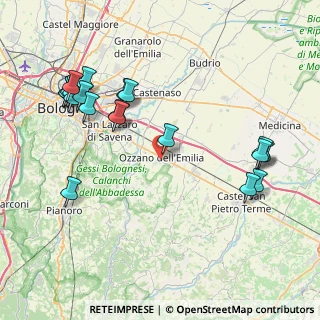 Mappa Via Antonio Gramsci, 40064 Ozzano dell'Emilia BO, Italia (9.5735)