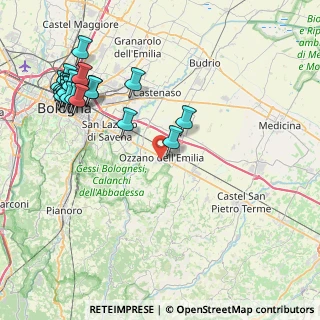 Mappa Via Antonio Gramsci, 40064 Ozzano dell'Emilia BO, Italia (10.299)