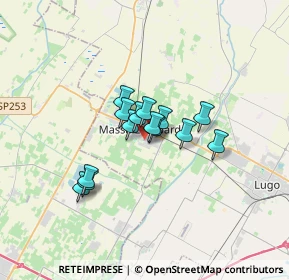 Mappa Via Nullo Baldini, 48024 Massa Lombarda RA, Italia (2.14929)