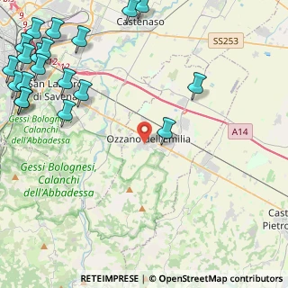 Mappa Via Giovanni Pascoli, 40064 Ozzano dell'Emilia BO, Italia (7.067)