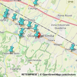 Mappa Via Giovanni Pascoli, 40064 Ozzano dell'Emilia BO, Italia (2.90143)