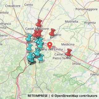 Mappa Piazzale Salvador Allende, 40064 Ozzano dell'Emilia BO, Italia (13.1935)