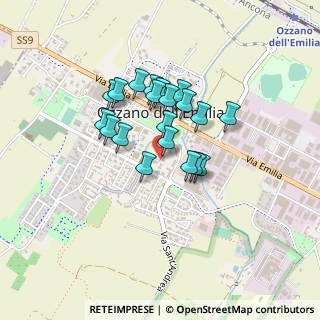 Mappa Piazzale Salvador Allende, 40064 Ozzano dell'Emilia BO, Italia (0.3225)