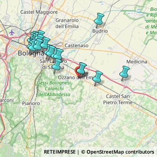 Mappa Piazzale Salvador Allende, 40064 Ozzano dell'Emilia BO, Italia (8.839)