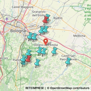 Mappa Piazzale Salvador Allende, 40064 Ozzano dell'Emilia BO, Italia (7.74188)