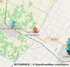 Mappa Via Carlo Gieri, 48020 Sant'Agata Sul Santerno RA, Italia (4.2425)