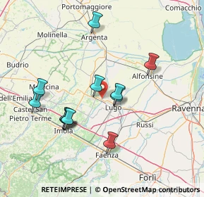 Mappa Via Carlo Gieri, 48020 Sant'Agata Sul Santerno RA, Italia (14.095)
