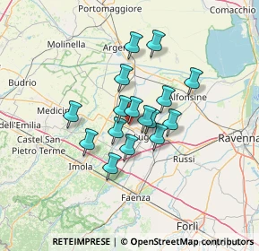 Mappa Via Carlo Gieri, 48020 Sant'Agata Sul Santerno RA, Italia (9.60938)
