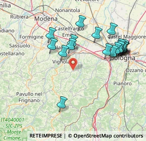 Mappa Via Vandino, 40053 Valsamoggia BO, Italia (16.943)