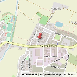 Mappa Via Vandino, 78B, 40050 Monte San Pietro, Bologna (Emilia Romagna)