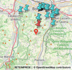 Mappa Via della Torre, 40136 Bologna BO, Italia (4.8165)