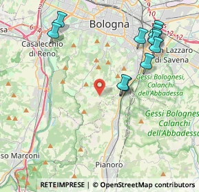 Mappa Via della Torre, 40136 Bologna BO, Italia (4.67818)