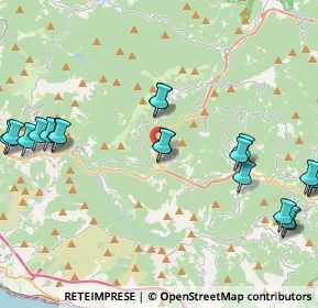 Mappa Via Col di Lana, 16021 Bargagli GE, Italia (5.2995)