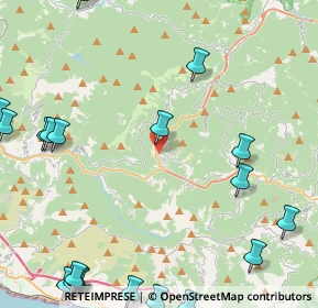 Mappa Via Col di Lana, 16021 Bargagli GE, Italia (6.7845)