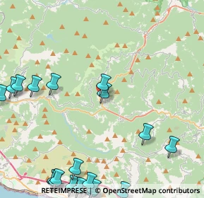 Mappa Via Col di Lana, 16021 Bargagli GE, Italia (6.5515)