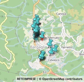 Mappa Via Col di Lana, 16021 Bargagli GE, Italia (0.30357)