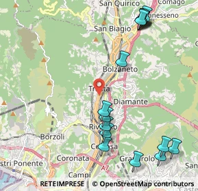 Mappa Via San Donà di Piave, 16161 Genova GE, Italia (2.64813)