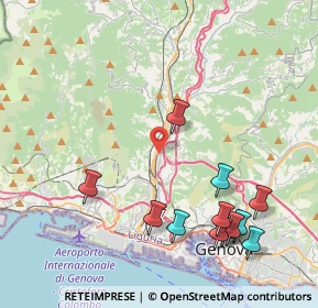 Mappa Via Fratelli Bronzetti, 16161 Genova GE, Italia (4.85)