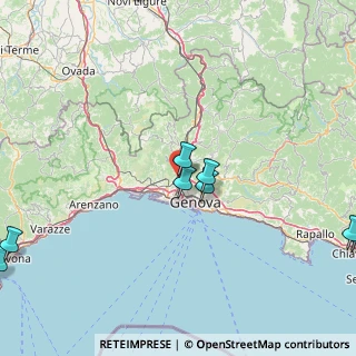 Mappa Via Fratelli Bronzetti, 16161 Genova GE, Italia (25.83909)