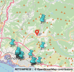 Mappa Via Struppa, 16121 Genova GE, Italia (5.699)