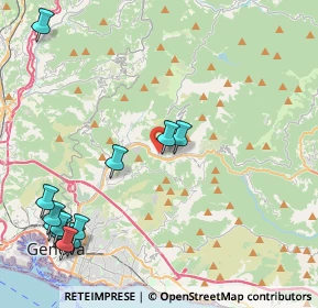 Mappa Via Struppa, 16121 Genova GE, Italia (5.5525)