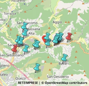 Mappa Via Struppa, 16121 Genova GE, Italia (1.615)