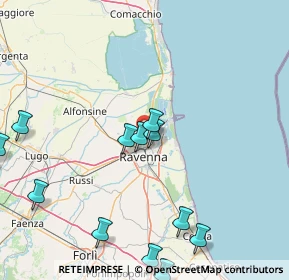 Mappa Via del Silos, 48123 Ravenna RA, Italia (23.07571)