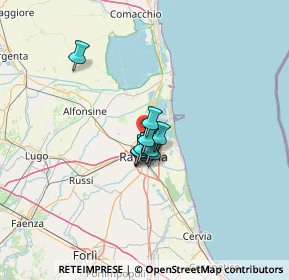 Mappa Via del Silos, 48123 Ravenna RA, Italia (6.22545)