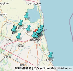 Mappa Via del Silos, 48123 Ravenna RA, Italia (10.10429)
