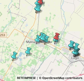 Mappa Via Bagnarolo, 48024 Massa Lombarda RA, Italia (4.6855)