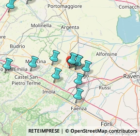 Mappa Via Bagnarolo, 48024 Massa Lombarda RA, Italia (13.50231)