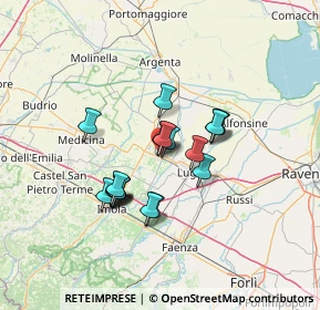 Mappa Via Bagnarolo, 48024 Massa Lombarda RA, Italia (10.67842)