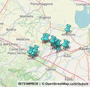 Mappa Via Bagnarolo, 48024 Massa Lombarda RA, Italia (9.74125)