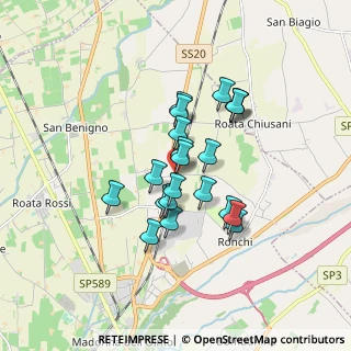 Mappa Via Sant'Anselmo, 12100 Cuneo CN, Italia (1.33333)