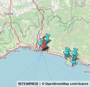 Mappa Via Trensasco, 16010 Sant'Olcese GE, Italia (11.46)