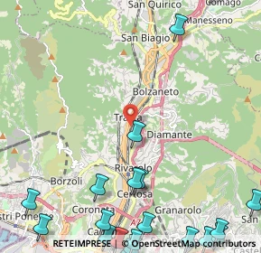 Mappa Via Argine Polcevera, 16161 Genova GE, Italia (3.6335)