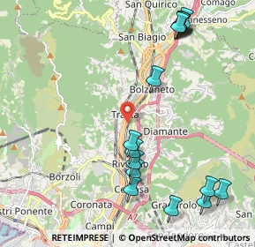 Mappa Via Argine Polcevera, 16161 Genova GE, Italia (2.61563)