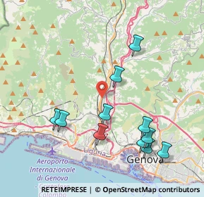 Mappa Via Argine Polcevera, 16161 Genova GE, Italia (4.27727)