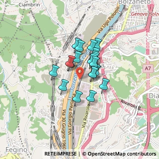 Mappa Via Argine Polcevera, 16161 Genova GE, Italia (0.2765)