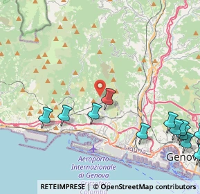 Mappa Via Gneo, 16153 Genova GE, Italia (6.96882)