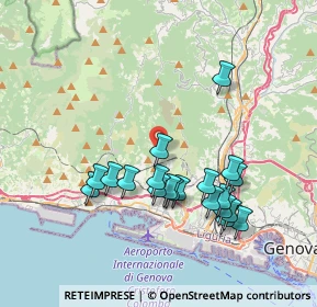 Mappa Via Gneo, 16153 Genova GE, Italia (3.682)