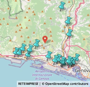 Mappa Via Gneo, 16153 Genova GE, Italia (4.8535)