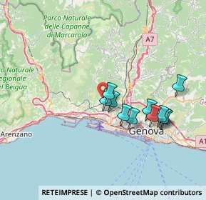 Mappa Via Gneo, 16153 Genova GE, Italia (6.56273)