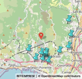 Mappa Via Gneo, 16153 Genova GE, Italia (2.22333)