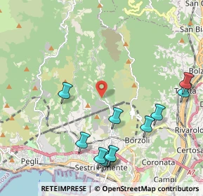 Mappa Via Gneo, 16153 Genova GE, Italia (2.47909)