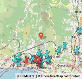 Mappa Via Gneo, 16153 Genova GE, Italia (2.7355)