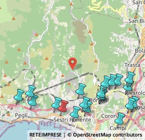 Mappa Via Gneo, 16153 Genova GE, Italia (2.82)